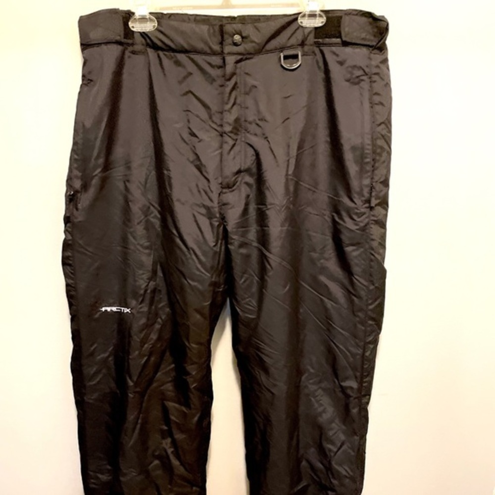 Men’s Arctix black snow adjustable strap pants